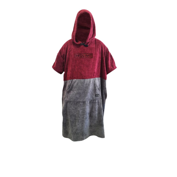 Prolimit Poncho Prolimit Burgundy/Dark Grey Uni - obrazek 1